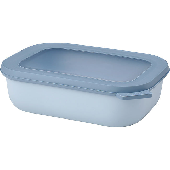 Mepal Cirqula Shallow Rectangular Multi Bowl, 1L