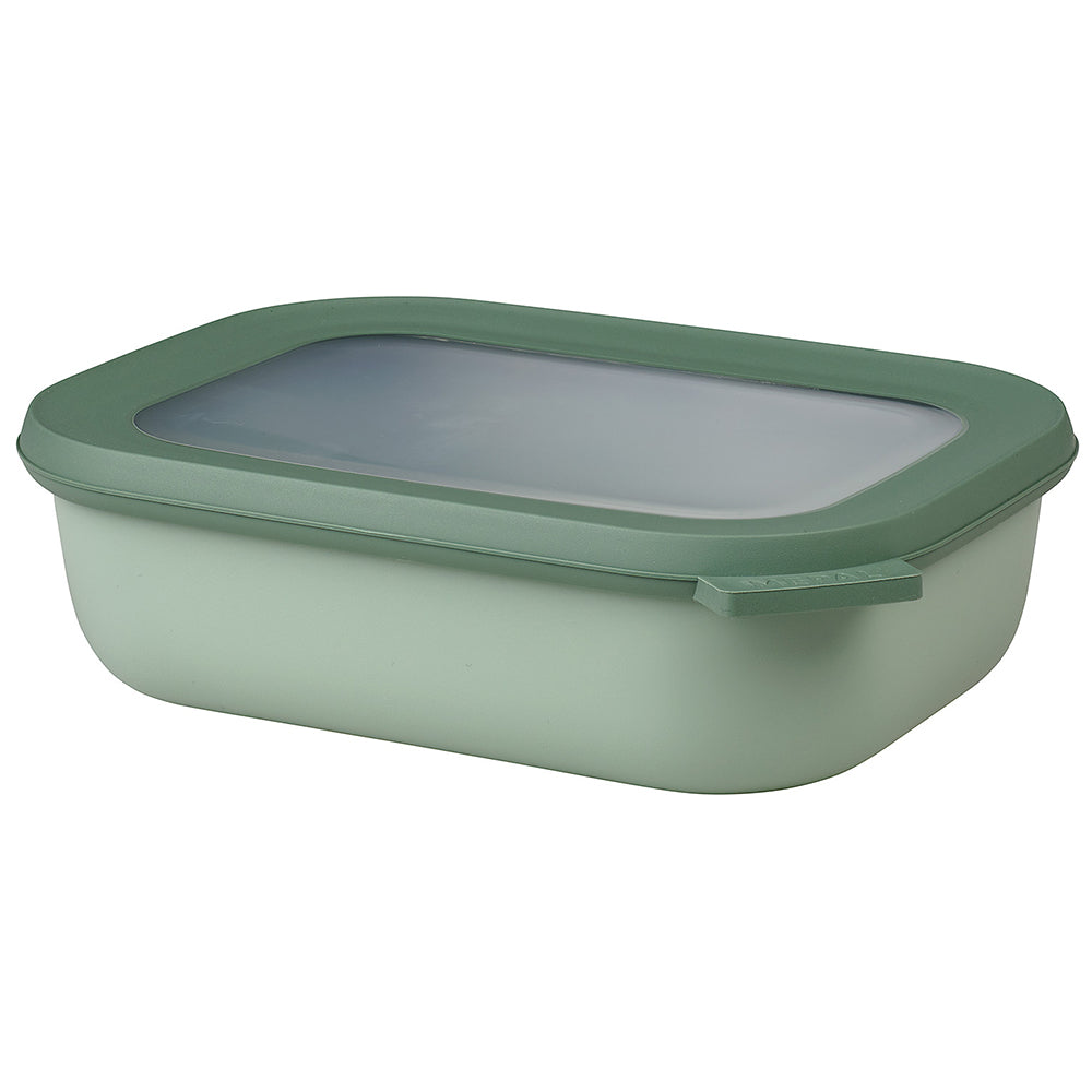 Mepal Cirqula Shallow Rectangular Multi Bowl, 1L