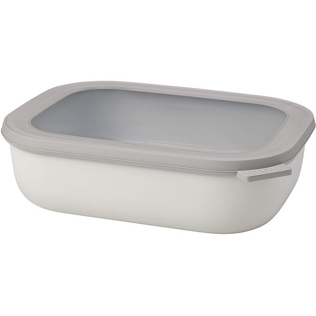 Mepal Cirqula Shallow Rectangular Multi Bowl, 2L