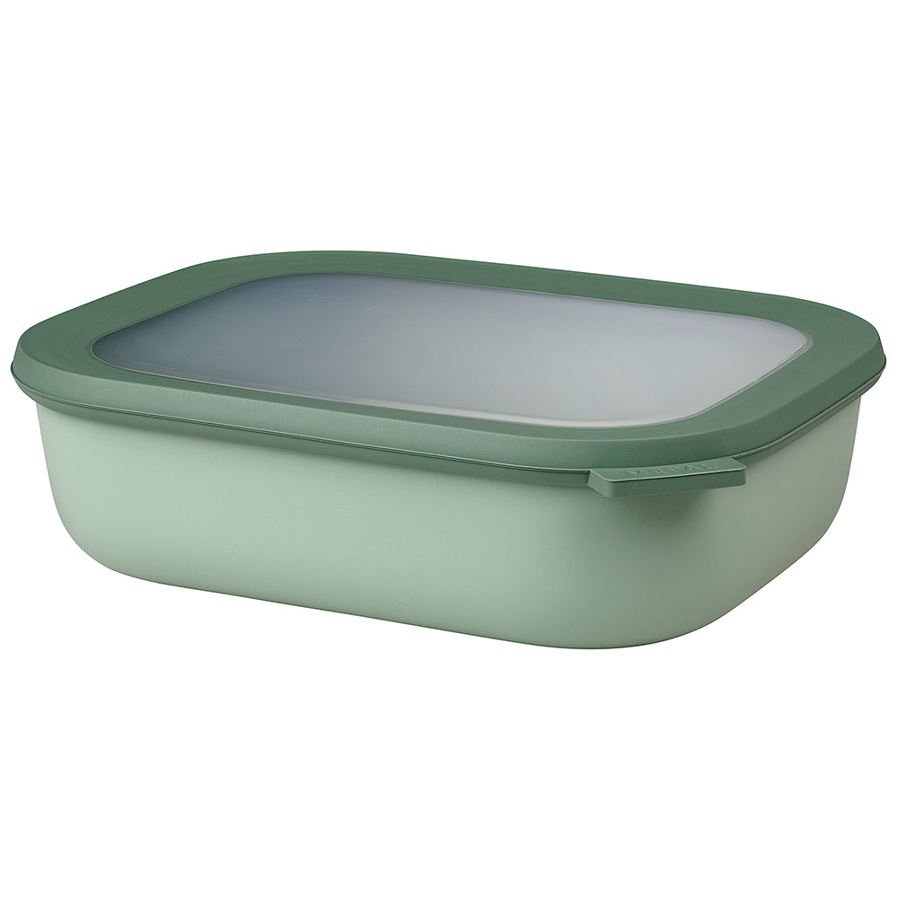 Mepal Cirqula Shallow Rectangular Multi Bowl, 2L