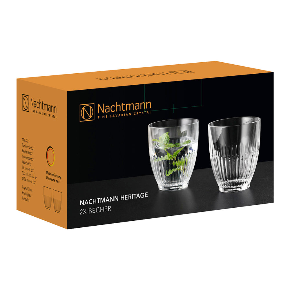 Nachtmann Heritage 300ml Tumblers, Set Of 2