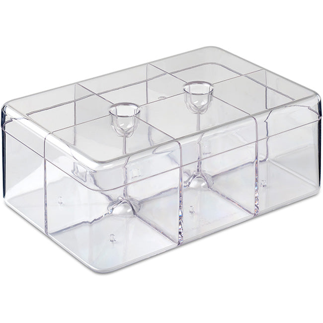 Mepal Rectangular 6 Division Tea Box