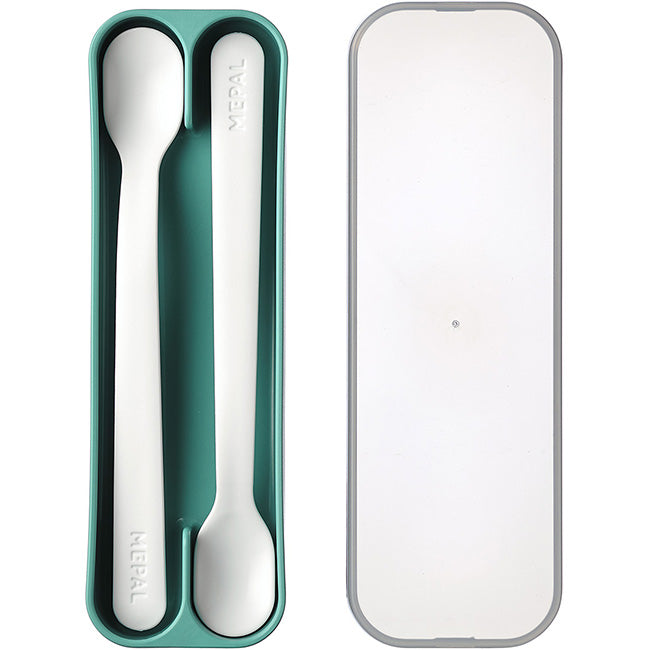 Mepal Mio Baby Feeding Spoon Set, 2pc