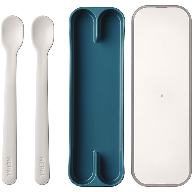 Mepal Mio Baby Feeding Spoon Set, 2pc