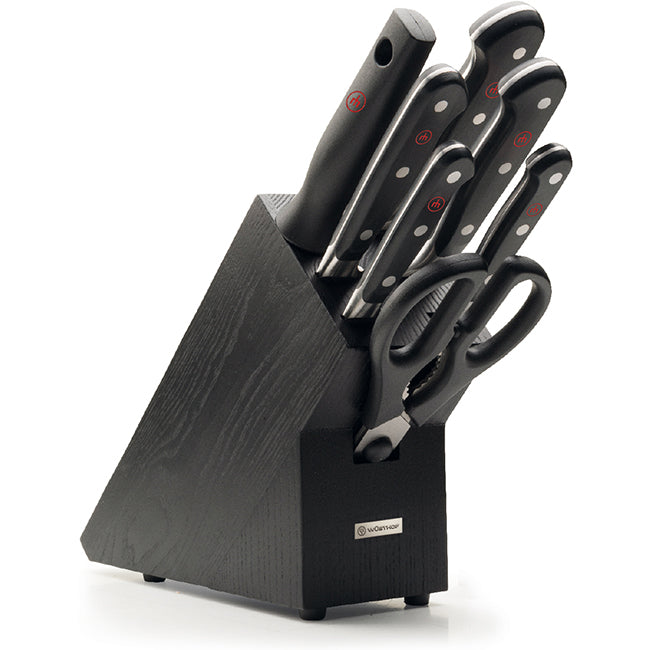 Wüsthof Classic 7 Piece Knife Set in Ash Block