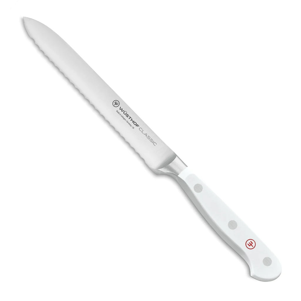 Wüsthof Classic White Knife Block Set, 6-Piece