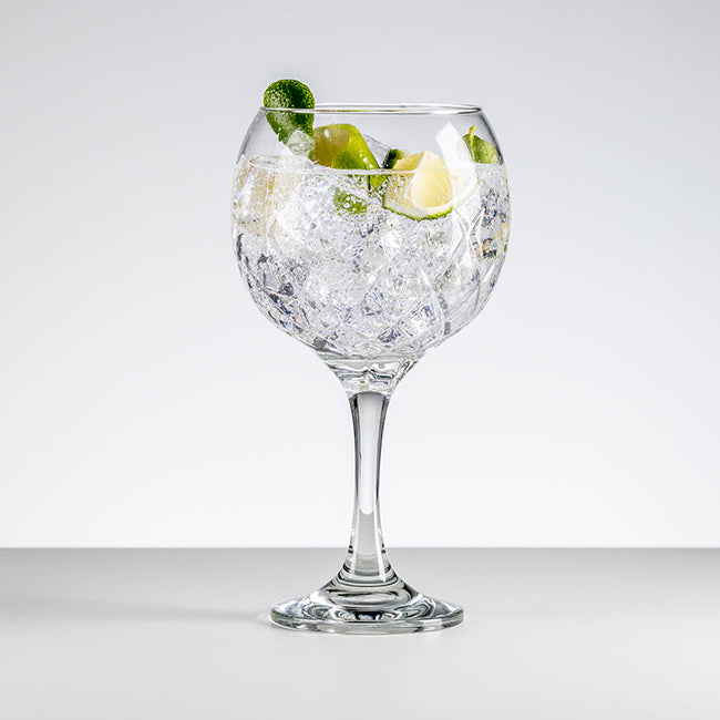 Borgonovo Rococo Gin & Tonic Glasses, Set Of 4