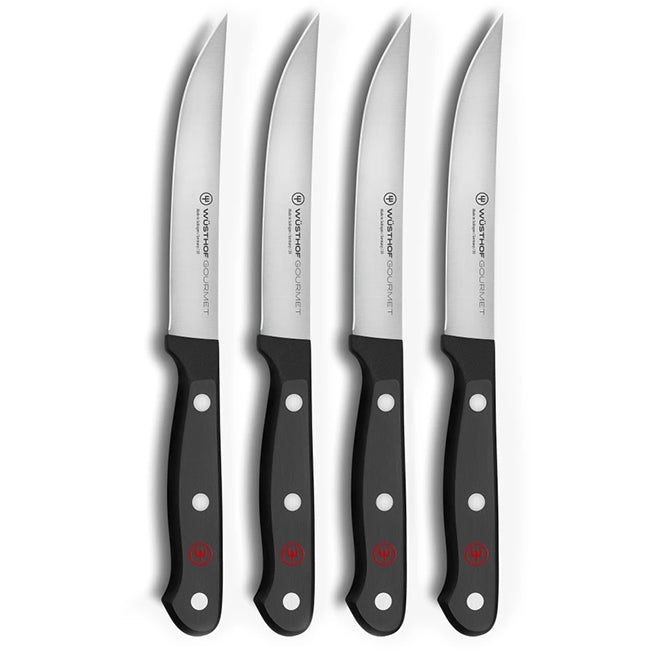 Wüsthof Gourmet Steak Knife Set, Set Of 4