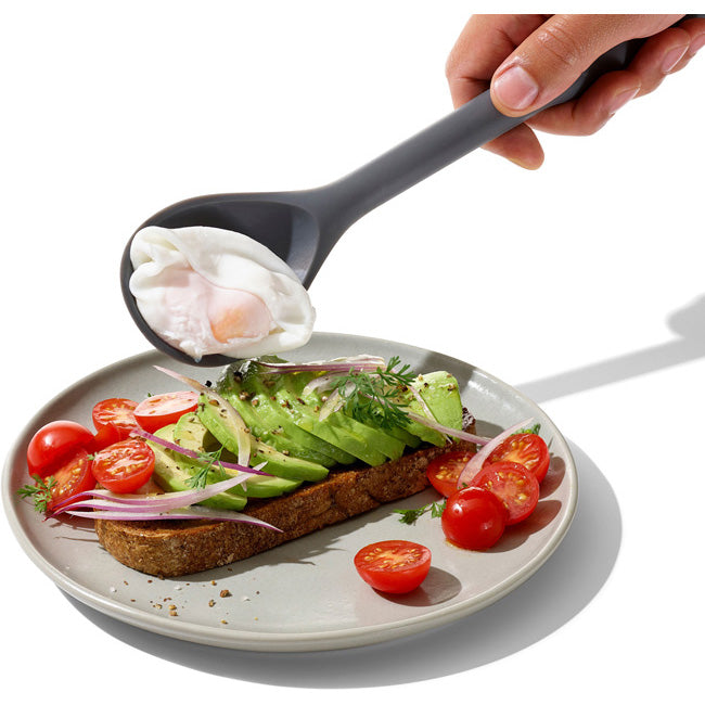 OXO Good Grips Peppercorn Silicone Slotted Spoon