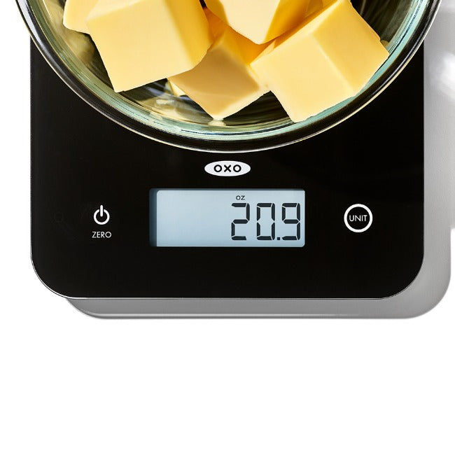 OXO Good Grips Everyday Glass Digital Scale, 5kg