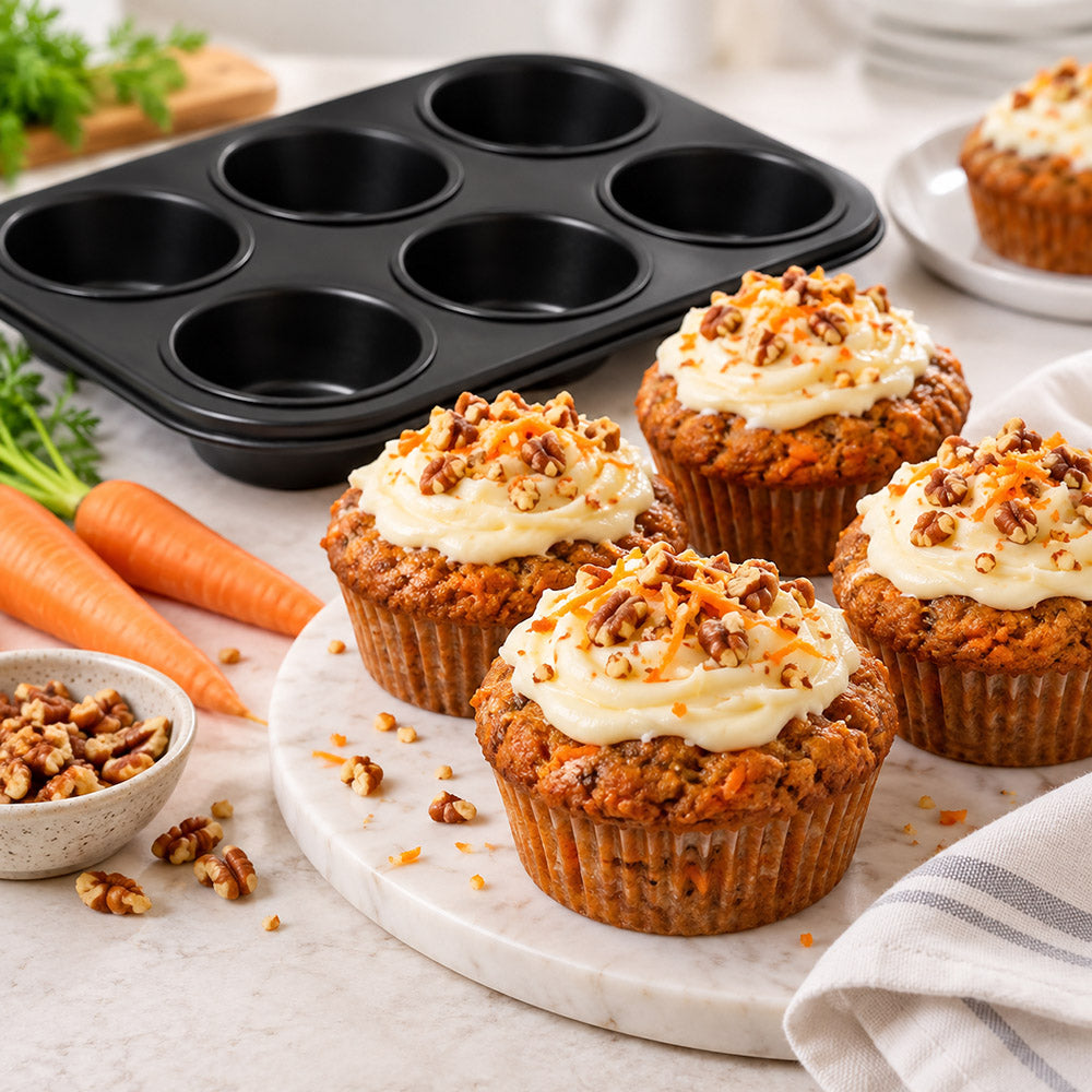 Regent Non-Stick 6-Cup Muffin Pan