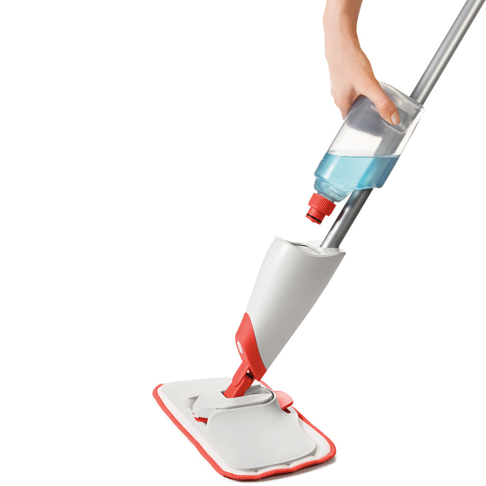 OXO Good Grips Microfibre Spray Mop With Slide-Out Scrubber