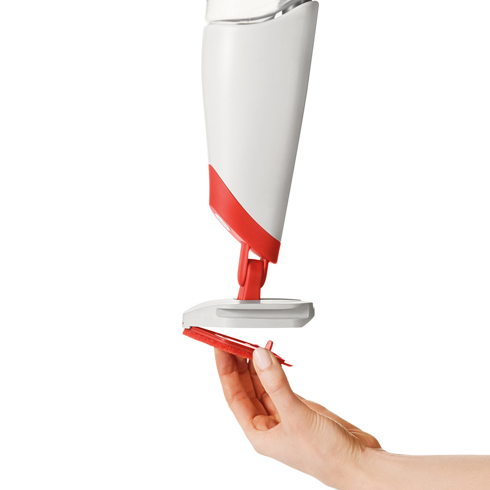 OXO Good Grips Microfibre Spray Mop With Slide-Out Scrubber