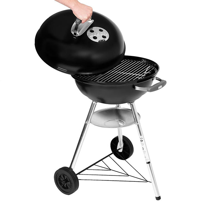 Weber Compact Kettle Charcoal Grill, 47cm