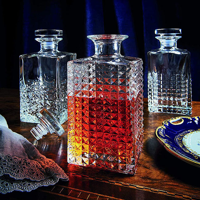 Luigi Bormioli Mixology Elixir Decanter With Hermetic Glass Stopper