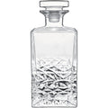 Luigi Bormioli Mixology Textures Decanter With Hermetic Glass Stopper, 750ml