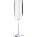 Luigi Bormioli Jazz 210ml Champagne Flutes, Set of 4