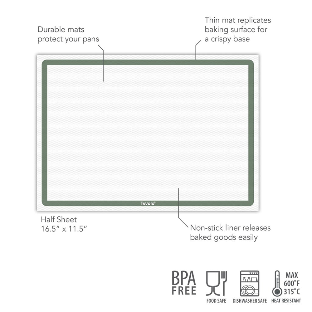 Tovolo TrueBake Silicone Baking Mat, 42cm x 29cm