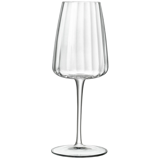 Luigi Bormioli Optica 210ml Champagne Flutes, Set of 4