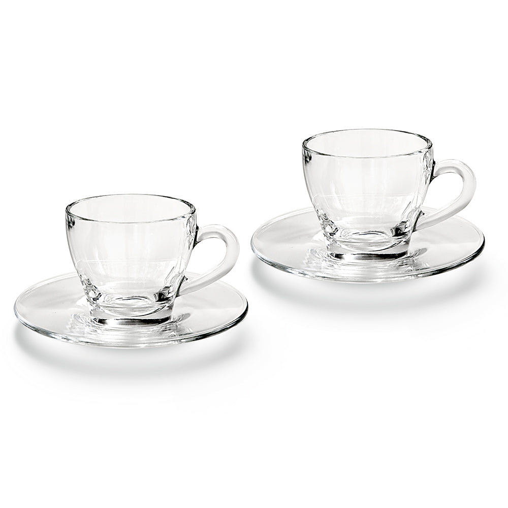 Borgonovo Ischia Cappuccino Cup & Saucer, Set Of 2