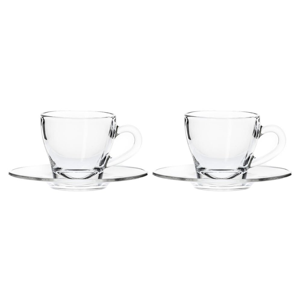 Borgonovo Ischia Cappuccino Cup & Saucer, Set Of 2