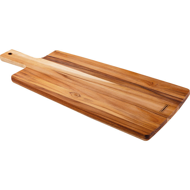 Tramontina Solid Teak Rectangular Cutting & Serving Paddle Board, 48cm