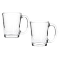 Borgonovo Tazza Conical Glass Mugs, Set Of 2