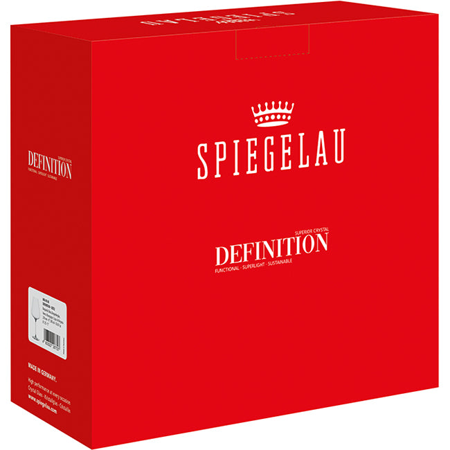 Spiegelau Definition Bordeaux Wine Glasses, Set Of 2