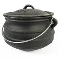 LK's Cast Iron Flat Potjie Pot - 6L