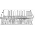 Regent Chrome Dish Drying Rack With Drip Tray