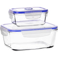 Borgonovo Superblock Rectangular Food Storage Containers, Set Of 2