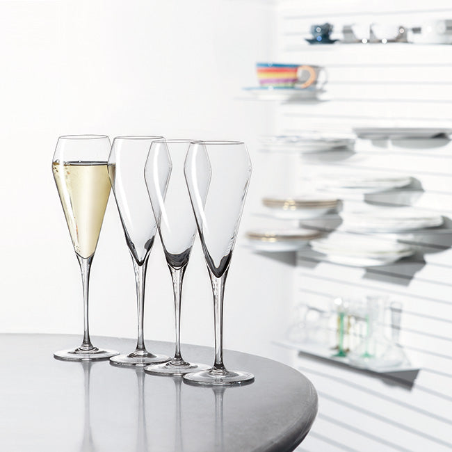 Spiegelau Willsberger Anniversary Champagne Glasses, Set Of 4