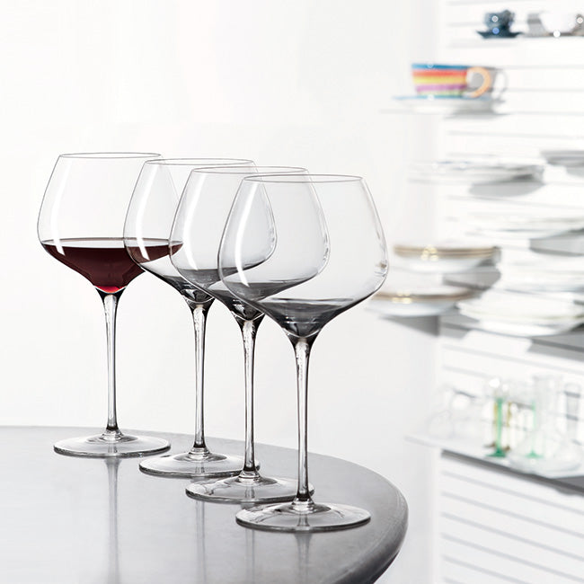 Spiegelau Willsberger Anniversary Burgundy Wine Glasses, Set Of 4