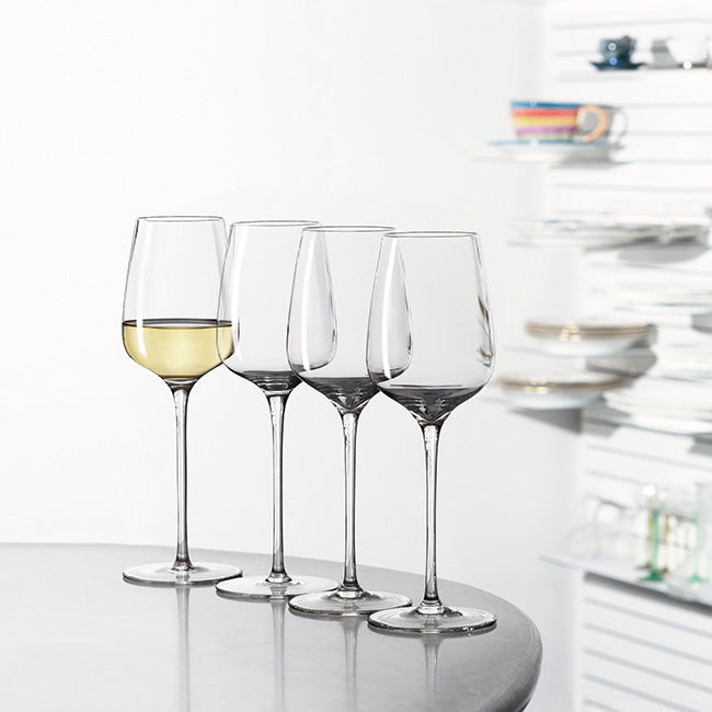 Spiegelau Willsberger Anniversary White Wine Glasses, Set Of 4
