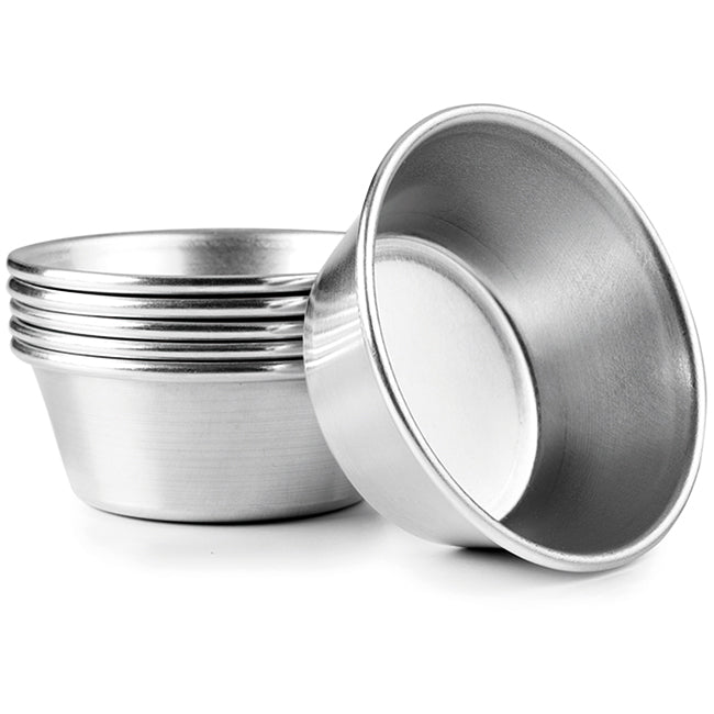 Ibili Aluminio 7cm Tart Moulds, Set Of 6