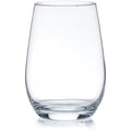 Consol Bordeaux Set Of 4 Stemless Wine Glasses, 480ml