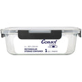 Consol Madrid Rectangular Glass Storage Container