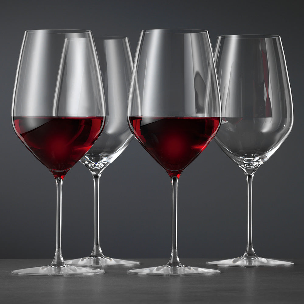 Spiegelau Hi-Lite Burgundy Wine Glasses, Set of 4