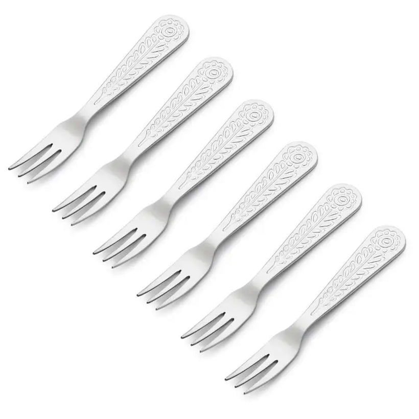 Carrol Boyes Set Of 6 Cake Forks