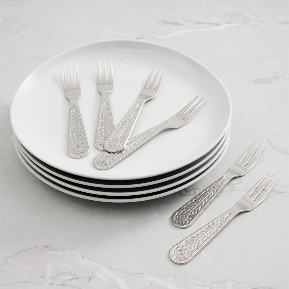 Carrol Boyes Set Of 6 Cake Forks
