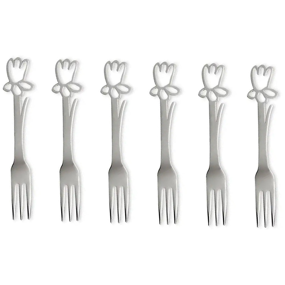 Carrol Boyes Set Of 6 Cake Forks