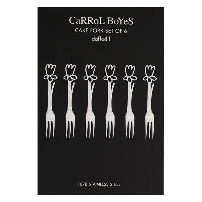 Carrol Boyes Set Of 6 Cake Forks
