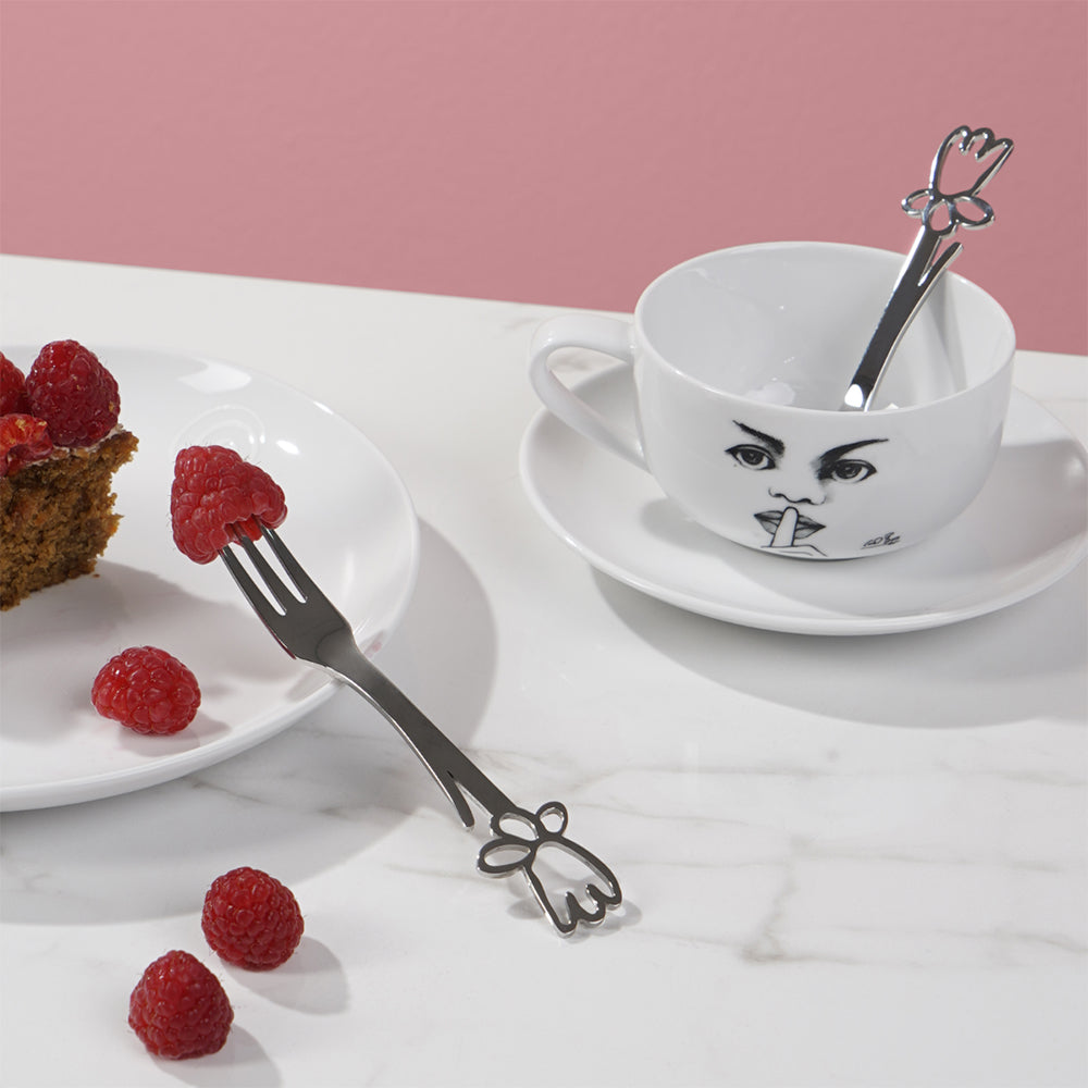 Carrol Boyes Set Of 6 Cake Forks