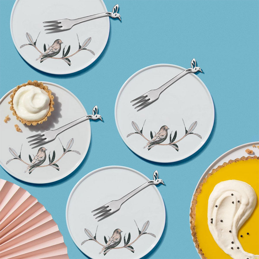 Carrol Boyes Set Of 6 Cake Forks