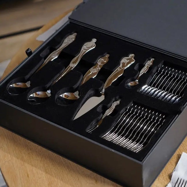 Carrol Boyes Sketchbook Cutlery Set, 76pc