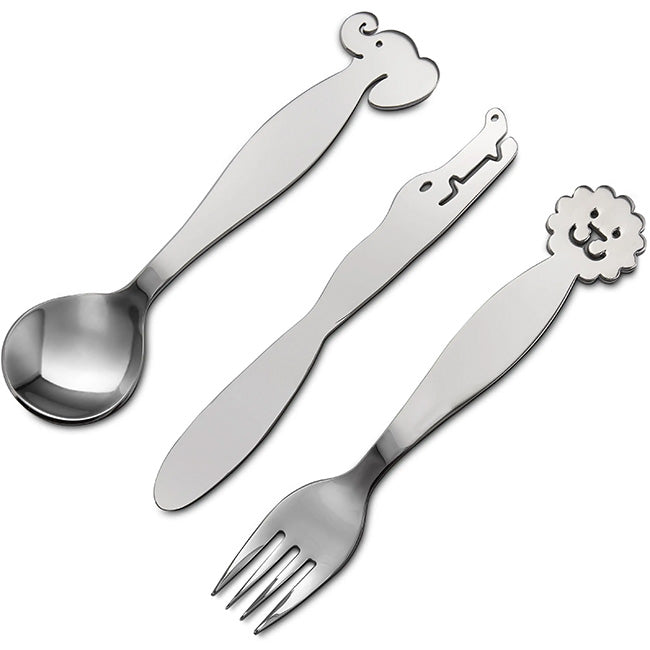 Carrol Boyes Children's Cutlery Set, Wild Things