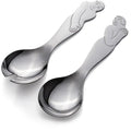 Carrol Boyes Deep Salad Servers, Woman Man