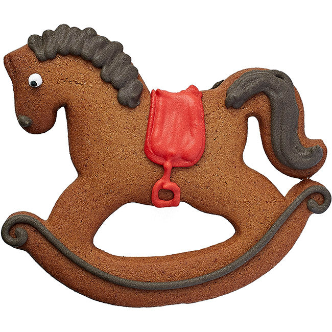 Birkmann Stainless Steel Rocking Horse Cookie Cutter, 7cm