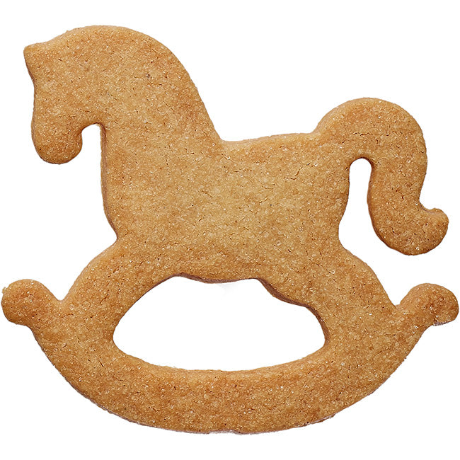Birkmann Stainless Steel Rocking Horse Cookie Cutter, 7cm