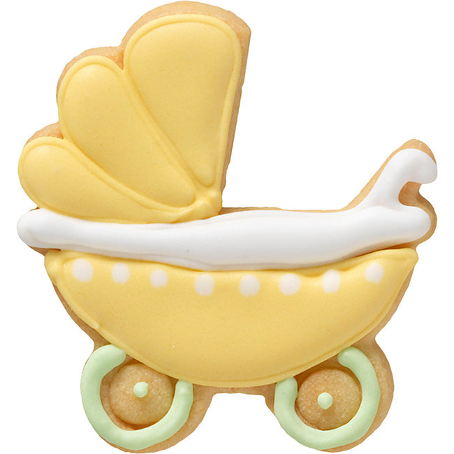 Birkmann Stainless Steel Baby Pram Cookie Cutter, 7.5cm